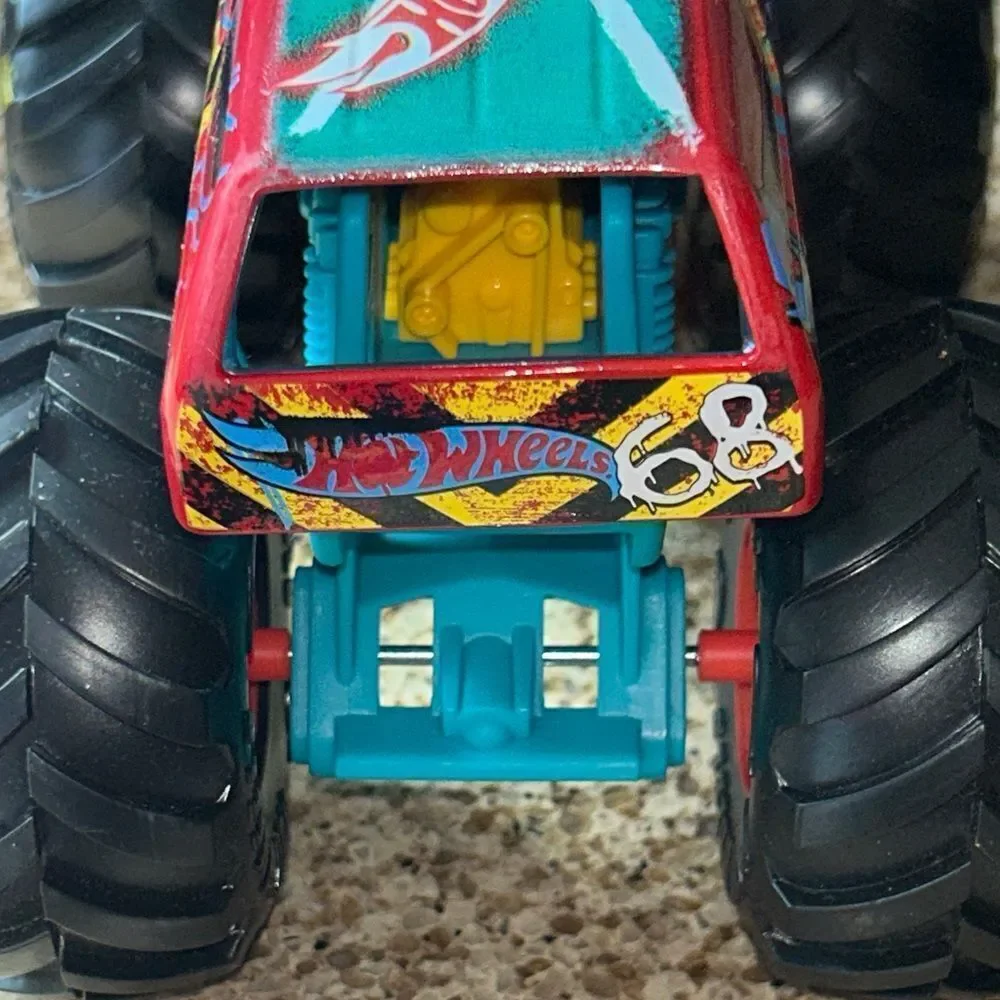Hot 🥵 Wheels 🛞 Monster Truck 68 🛻 BIG WHEELS BIG FUN 🤩